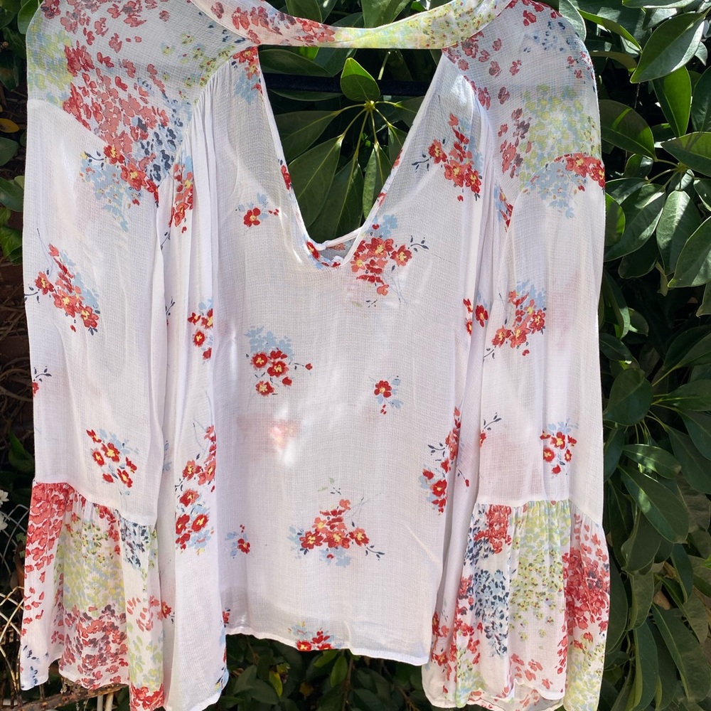 Lucky Brand Floral Top